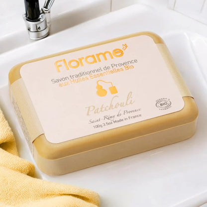 FLORAME - Soap Organic Patchouli - 🌿 Luxurious & Natural Cleanliness! 🛁✨