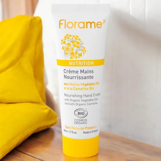 FLORAME - Nourishing Hand Cream Organic Camelina - Revitalize Your Hands! 🌿✨