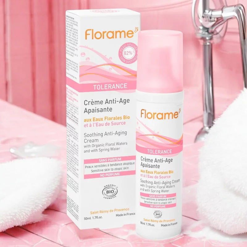 FLORAME - Soothing Anti-Aging Cream Bio Spring Water - Revitalize Your Skin! 🌿✨