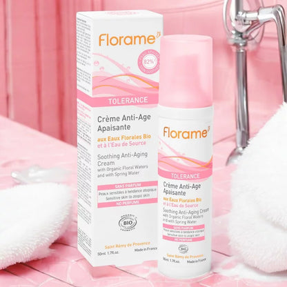 FLORAME - Soothing Anti-Aging Cream Bio Spring Water - Revitalize Your Skin! 🌿✨