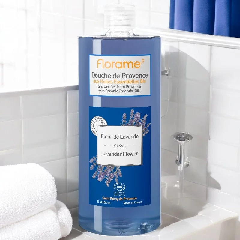 FLORAME - Shower Gel Bio Lavender Blossom - Refresh Your Senses 🌿💦
