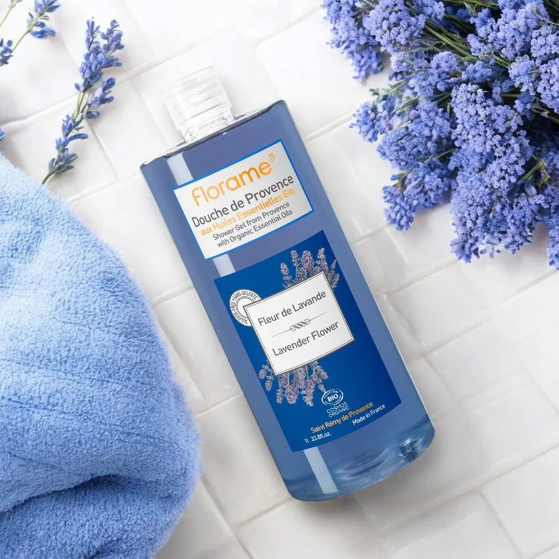 FLORAME - Shower Gel Bio Lavender Blossom - Refresh Your Senses 🌿💦