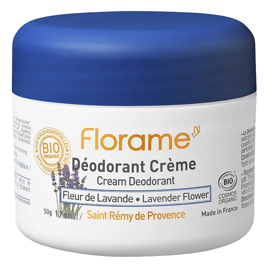 FLORAME - Deodorant Cream Bio Lavender - Stay Fresh Naturally! 🌿💜