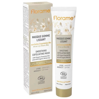 FLORAME - Smoothing Peeling Mask BIO White Lily - Reveal Radiant Skin! 🌸✨