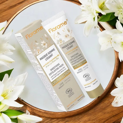 FLORAME - Smoothing Peeling Mask BIO White Lily - Reveal Radiant Skin! 🌸✨