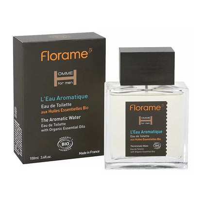 FLORAME - Bio Eau de Toilette Men L'Eau Aromatique - Refreshing & Invigorating Scent 💧🌿