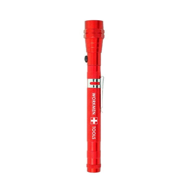 Telescopic LED-Taschenlampe – Ausziehbar bis 50 cm & Magnet