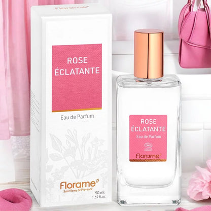 FLORAME - Bio Rose Eclatante Eau de Parfum - 🌹 Unleash Elegance & Freshness! ✨