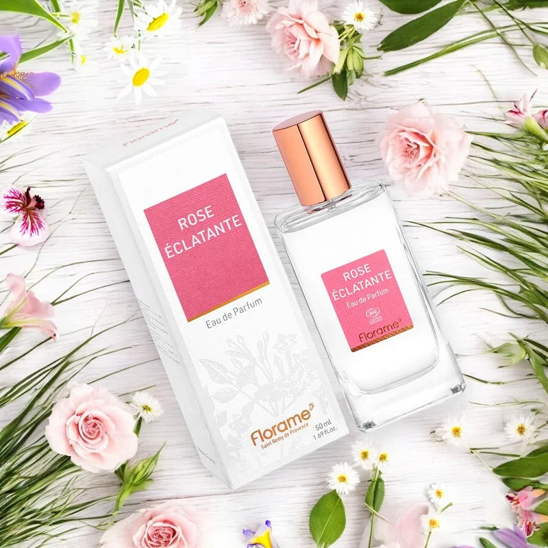 FLORAME - Bio Rose Eclatante Eau de Parfum - 🌹 Unleash Elegance & Freshness! ✨