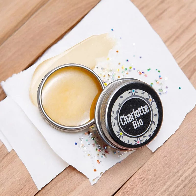 CHARLOTTE BIO - Shea Glitter Applicator Balm BIO - ✨ Glow & Nourish Your Skin! 🌿💖