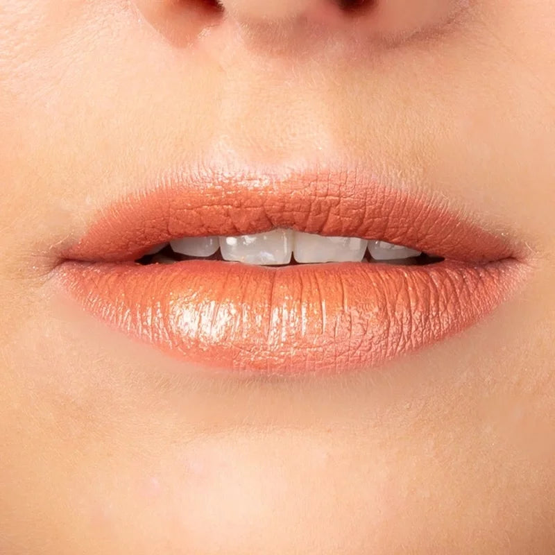 CHARLOTTE BIO - Shiny Lipstick Coral Organic - Get Radiant Lips! 💄✨