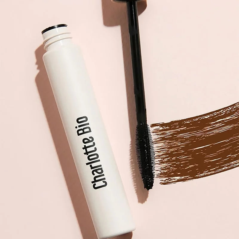 CHARLOTTE BIO - Volume Boost Natural Mascara Braunbraun BIO - Enhance Your Lashes Naturally! 🌿💖✨