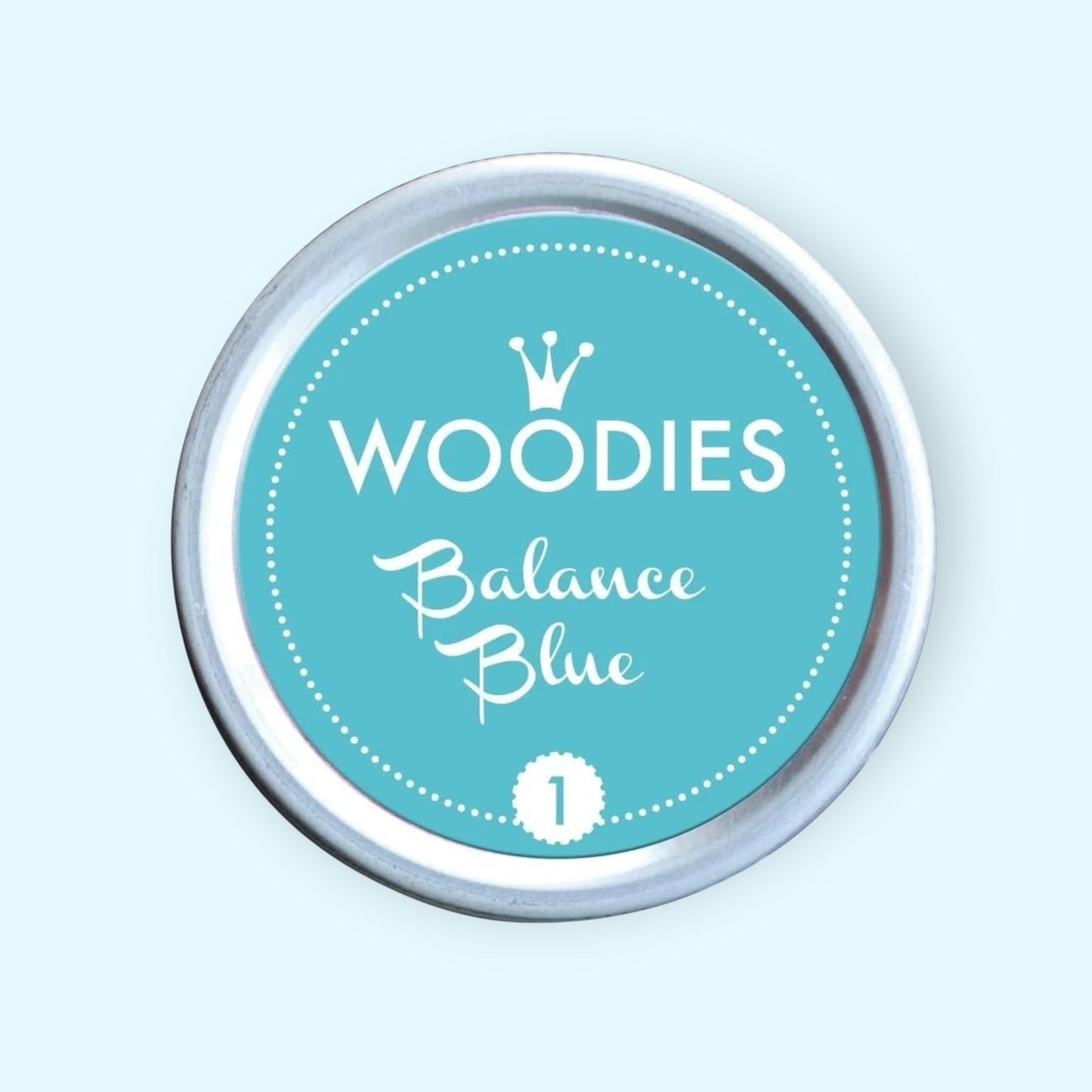 Woodies Stempelkissen  Balance Blue 1