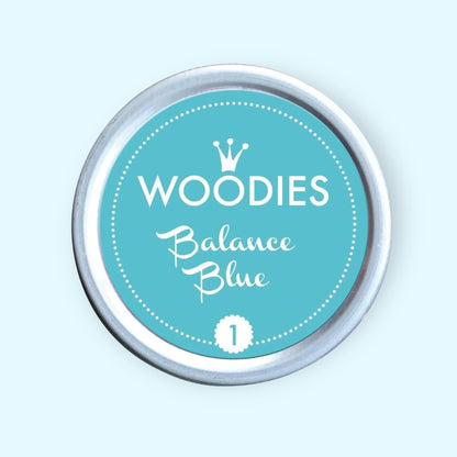 Woodies Stempelkissen  Balance Blue 1