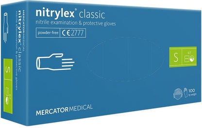 Mercator Nitrylex Classic Nitril Handschuhe 100 Stk./Box