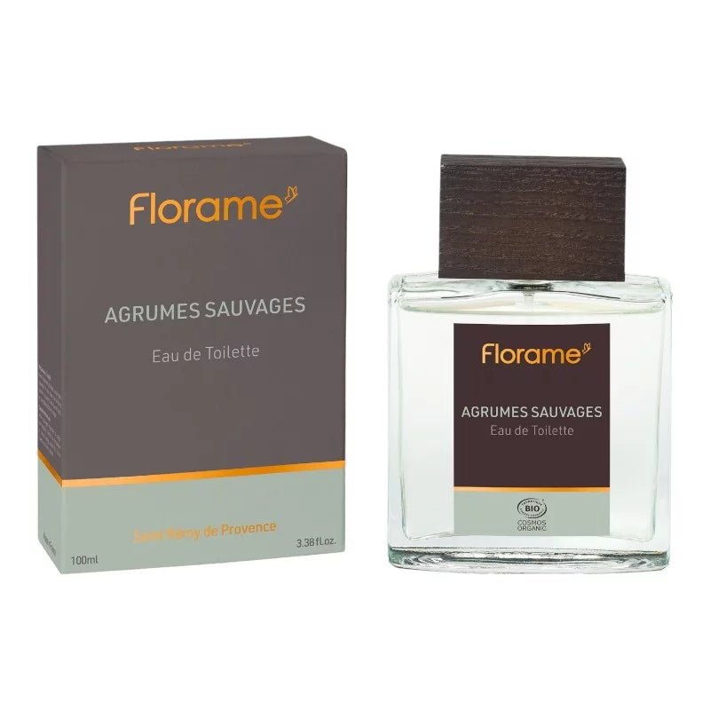 FLORAME - Eau de Toilette for Men Wild Citrus Fruits Organic - Energize Your Day! 🍊🌿