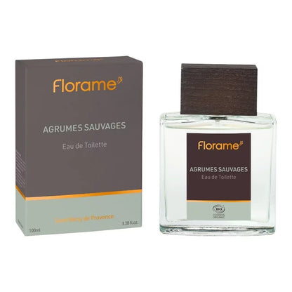 FLORAME - Eau de Toilette for Men Wild Citrus Fruits Organic - Energize Your Day! 🍊🌿