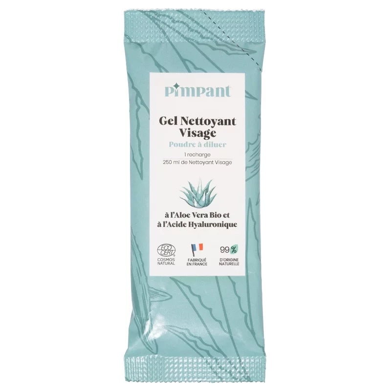 PIMPANT - Facial Cleansing Gel Powder for Diluting Aloe Vera - Cleanse & Glow with Nature! 🌿✨
