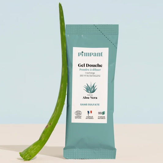 PIMPANT - Shower Gel Powder for Diluting Aloe Vera - Revitalize Your Shower Experience! 🌊💧