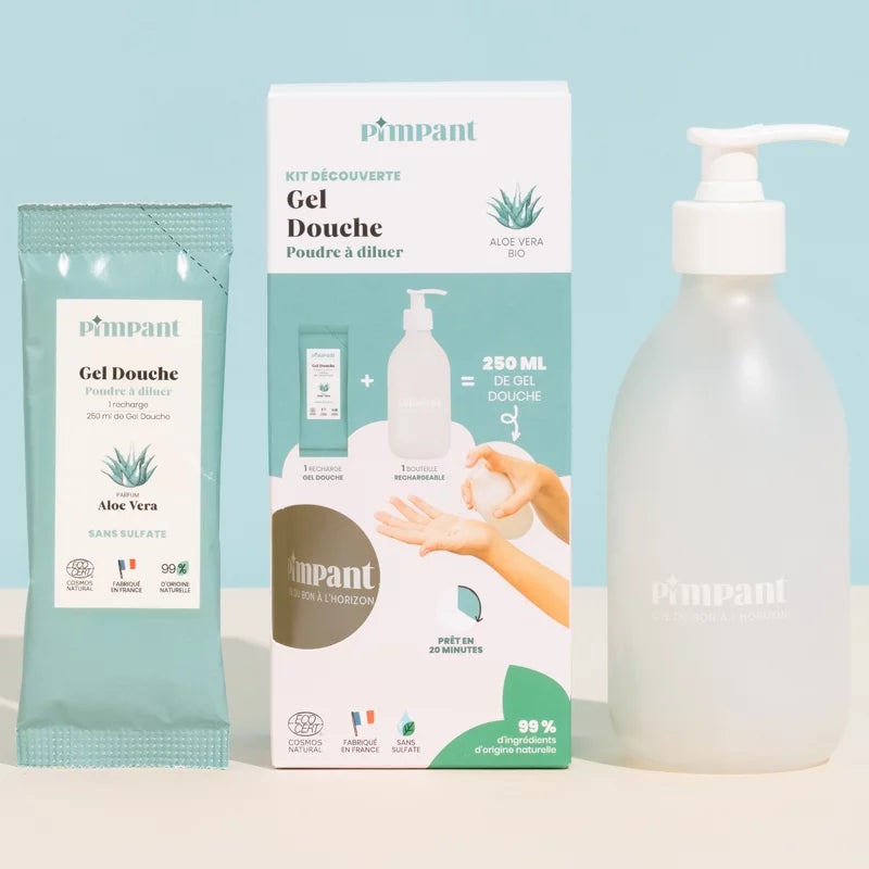 PIMPANT - Discovery Set Shower Gel Aloe Vera - Feel Refreshed & Rejuvenated! 🌱✨
