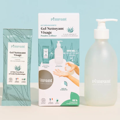 PIMPANT - Discovery Set Facial Cleansing Gel Aloe Vera - Revitalize Your Glow Naturally! 🌟🍃