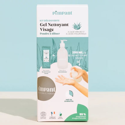 PIMPANT - Discovery Set Facial Cleansing Gel Aloe Vera - Revitalize Your Glow Naturally! 🌟🍃