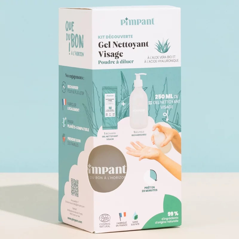 PIMPANT - Discovery Set Facial Cleansing Gel Aloe Vera - Revitalize Your Glow Naturally! 🌟🍃