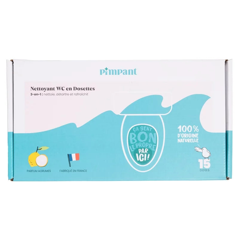 PIMPANT - 3-in-1 Toilet Cleaner Citrus Fruits - Achieve a Sparkling Clean! 🍋✨🚽