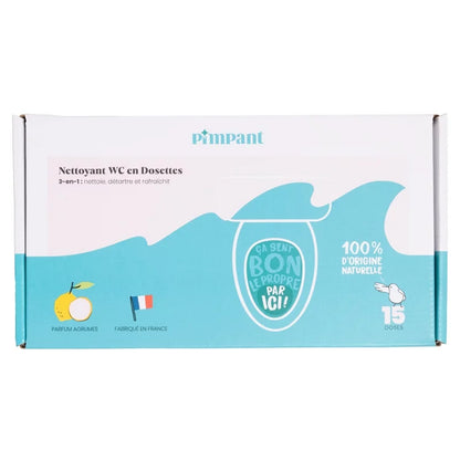 PIMPANT - 3-in-1 Toilet Cleaner Citrus Fruits - Achieve a Sparkling Clean! 🍋✨🚽