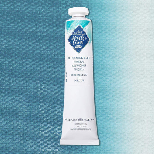 Nevskaya Palitra Master Class Ölfarbe Türkis Bläulich 527 (46ml)