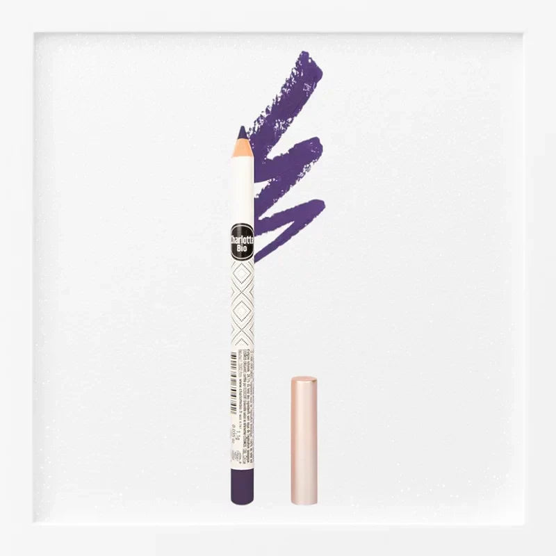 CHARLOTTE BIO - Eye Pencil Deep Violet - Long-Lasting Organic Glam! 💜✨