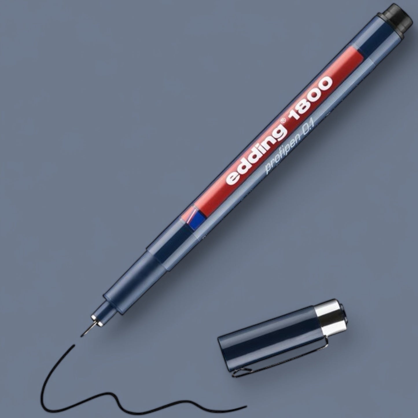 Edding 1800 Präzisionsfeinschreiber, Kunststoffspitze 0,3 mm