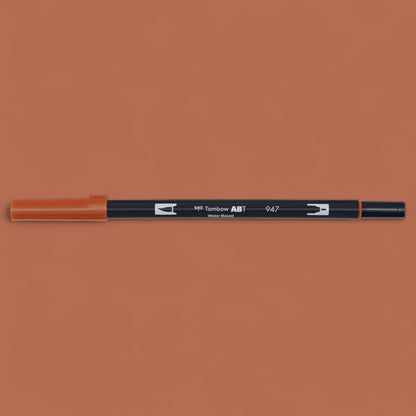 Tombow ABT Dual Brush Pen 947 burnt sienna
