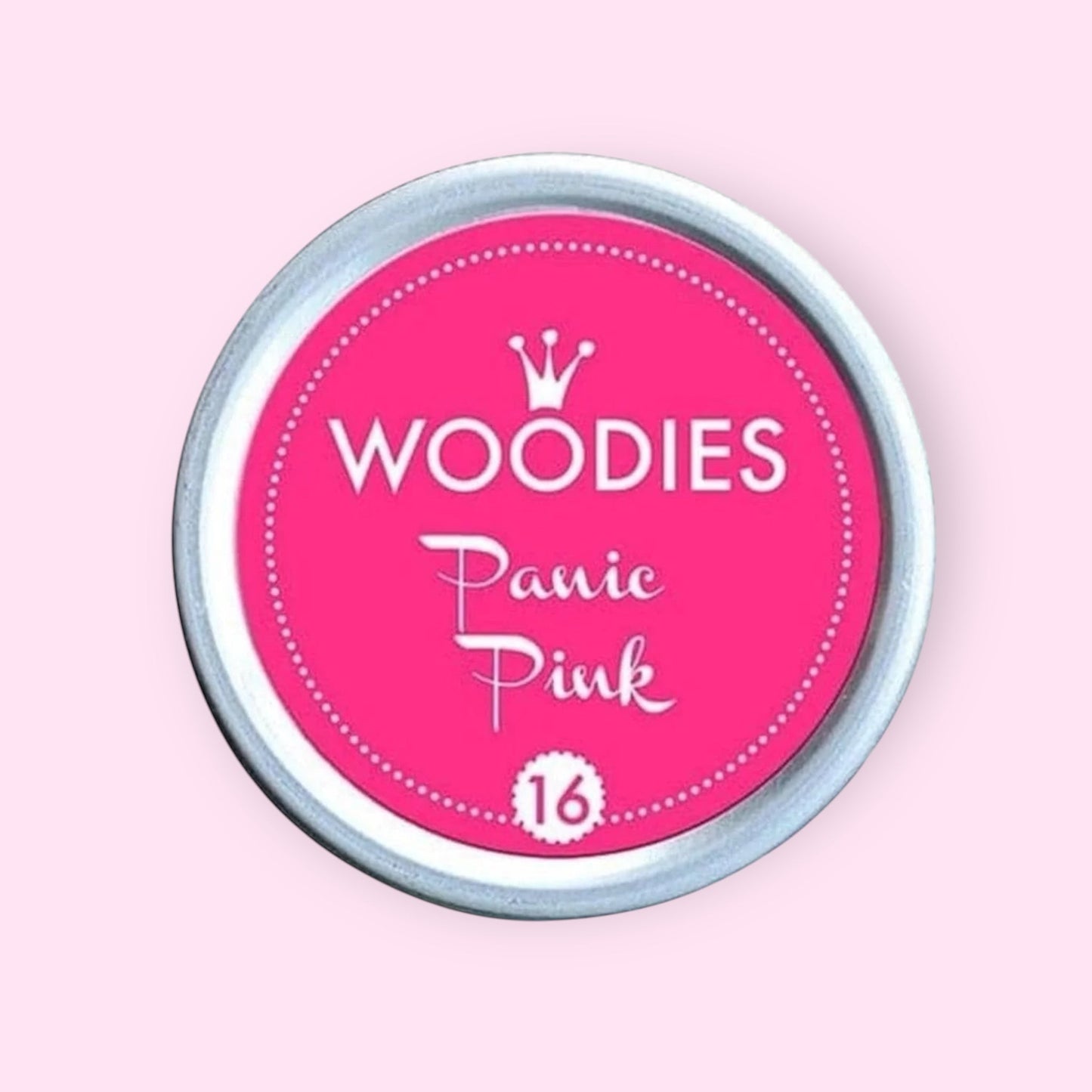 Woodies Stempelkissen Panic Pink 16