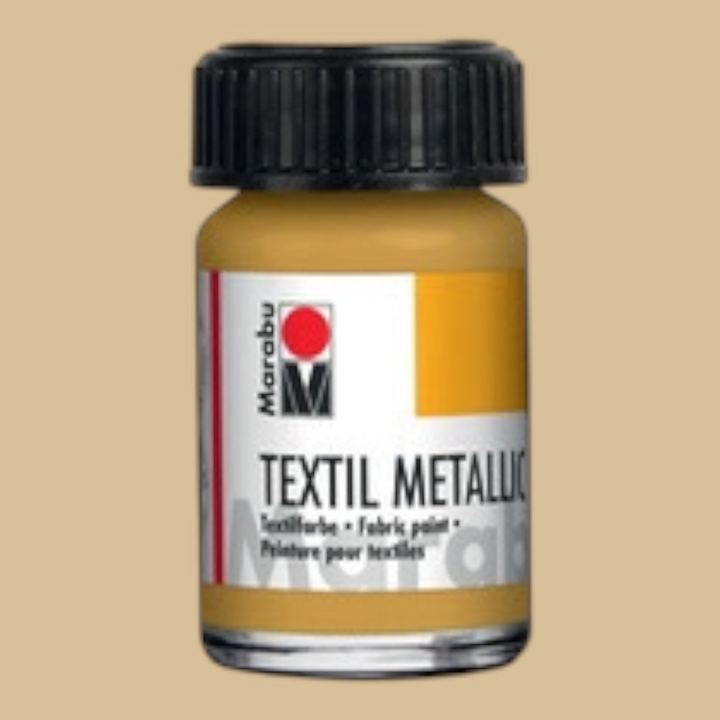 Marabu Textil, Stofffarbe Rose Gold 734, 15 ml