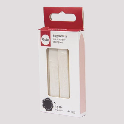 Rayher Siegelwachs Weiss , 12g