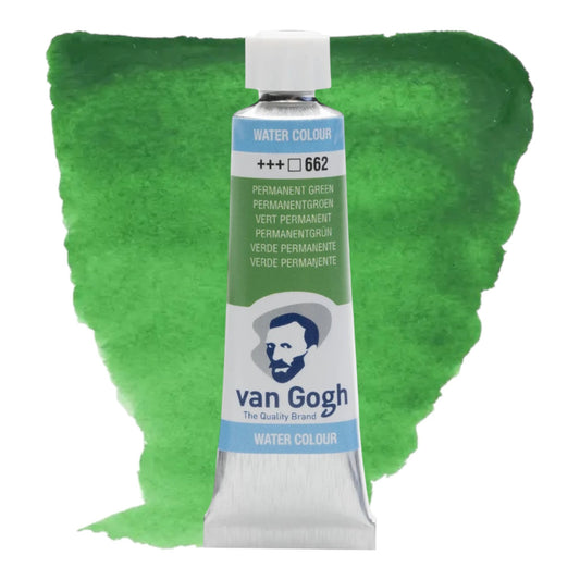 Van Gogh Aquarellfarbe Tube Permanentgrün 662
