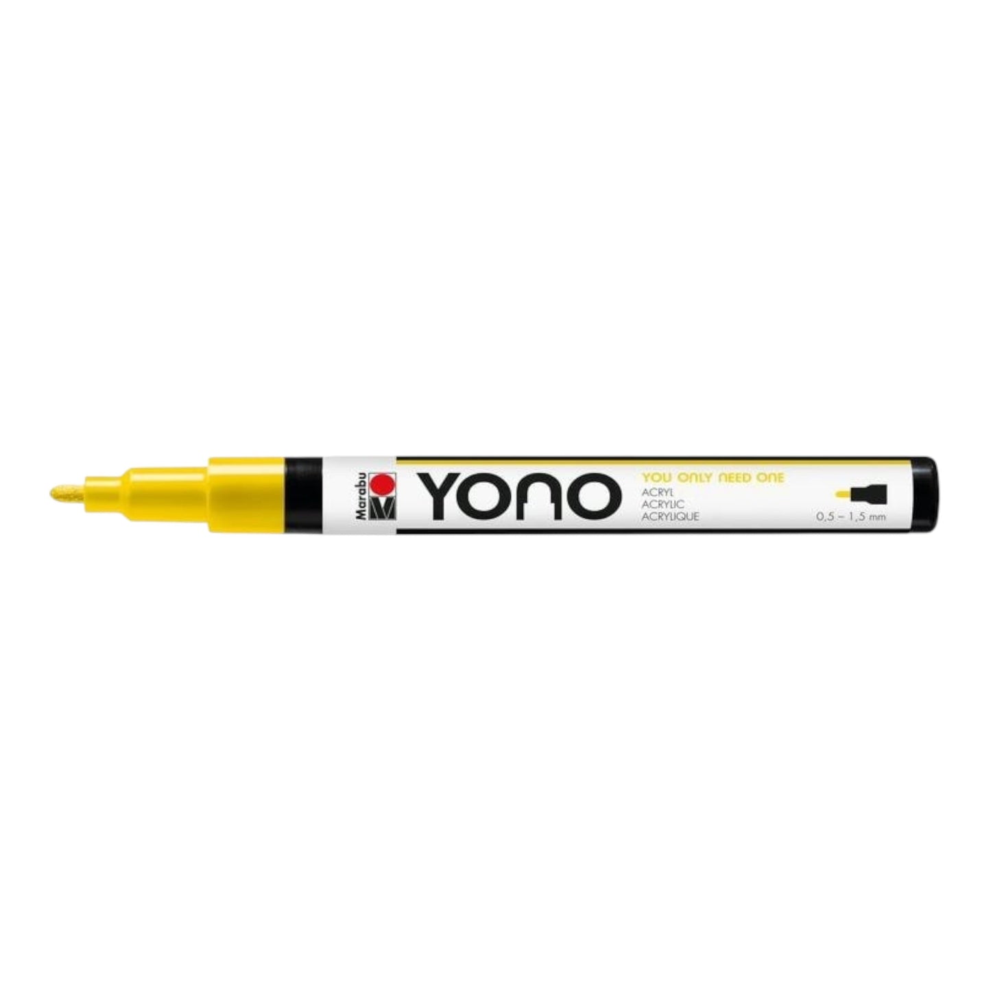 Acrylmarker YONO 0.5 - 1.5 mm Gelb