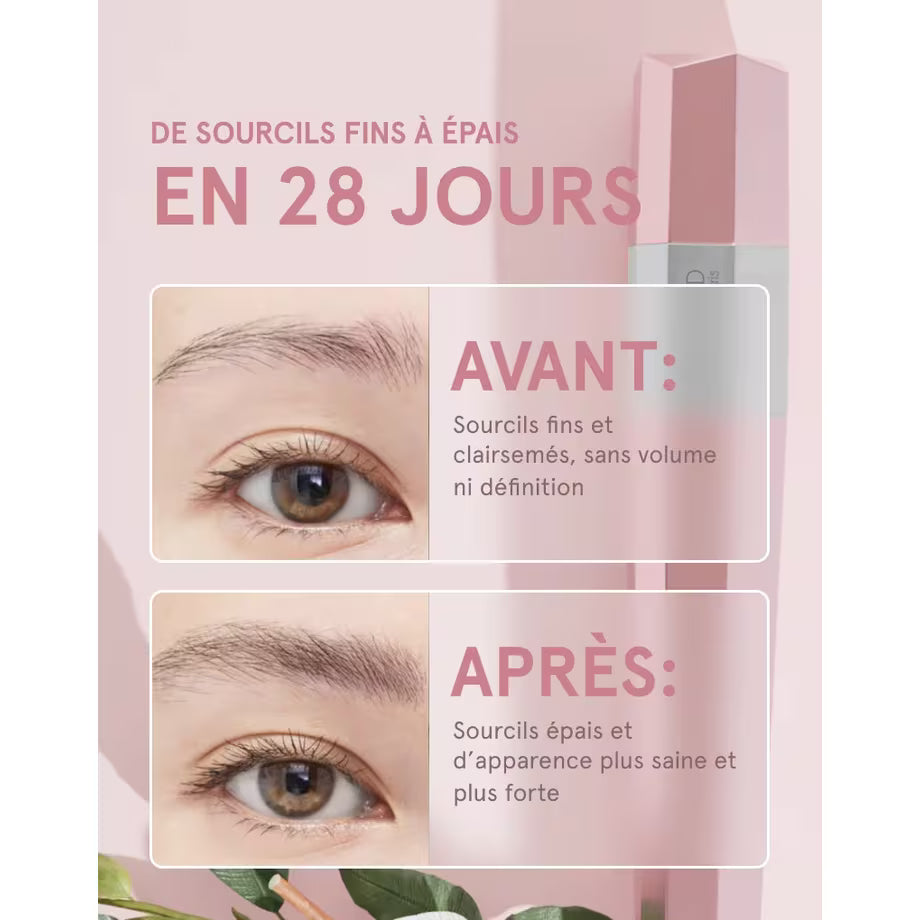 ROSEGOLD Paris Rosebrow Advanced Eyebrow Serum – Visible Fuller Brows – 3 ml