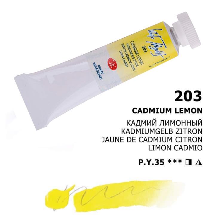 White Nights Saint Petersburg № 203 Kadmiumgelb Zitron 10 ml