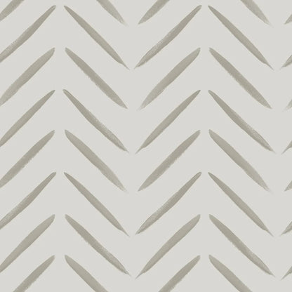 DUTCH WALLCOVERINGS Tapete Chevron Taupe