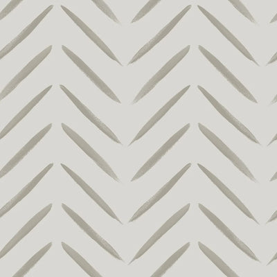 DUTCH WALLCOVERINGS Tapete Chevron Taupe