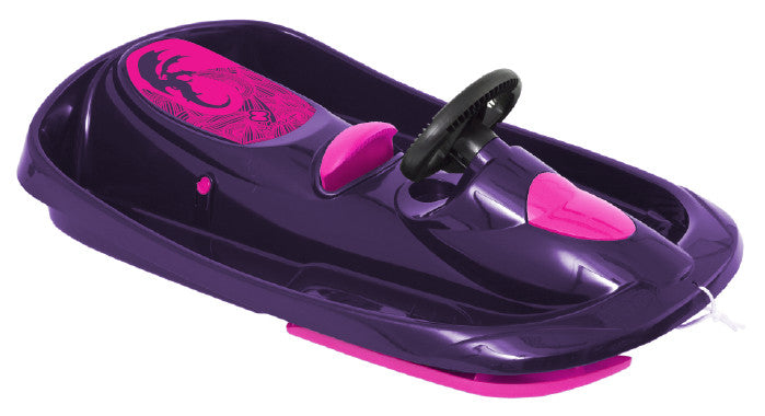 HAMAX - Sno Dragon Violet Sled - Unleash Snow Adventures! ❄️🐉