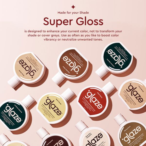 Glaze Gloss sublimateur de couleur Luminous Liquorice 190ml