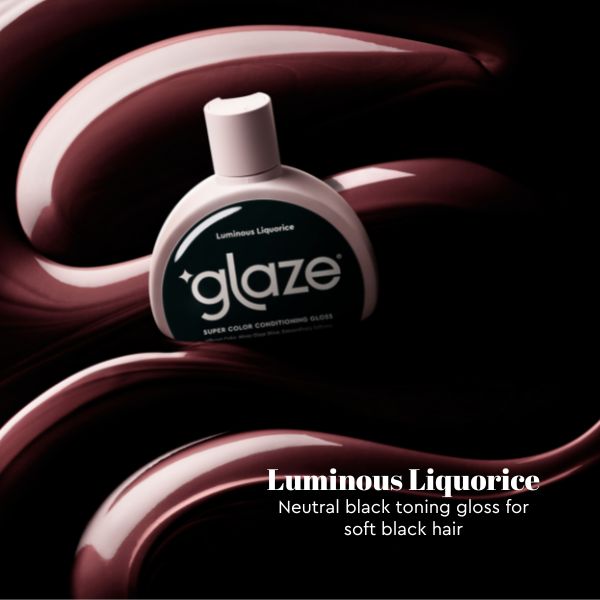 Glaze Gloss sublimateur de couleur Luminous Liquorice 190ml
