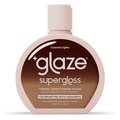 Glaze Gloss sublimateur de couleur Caramel Lights 190ml