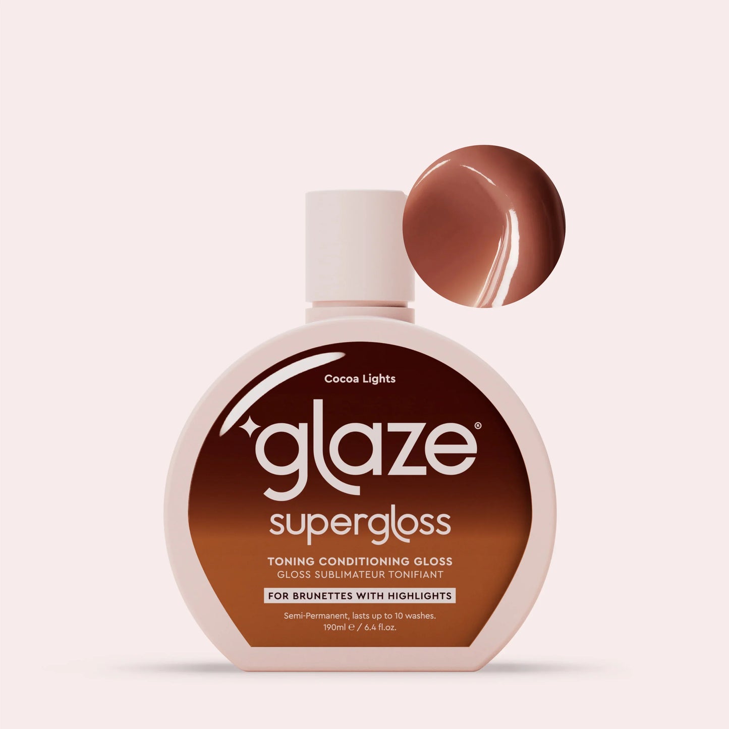 Glaze Gloss sublimateur de couleur Cocoa Lights 190ml