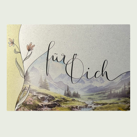 Postkarte „Für Dich“