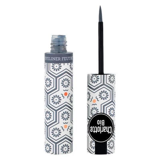 CHARLOTTE BIO - Felt-tip Eyeliner BIO Gray - Perfect Precision for Stunning Eyes! ✨💖