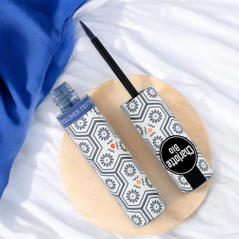 CHARLOTTE BIO - Felt-tip Eyeliner Organic Night Blue - Enhance Your Eyes Naturally! 🌙✨